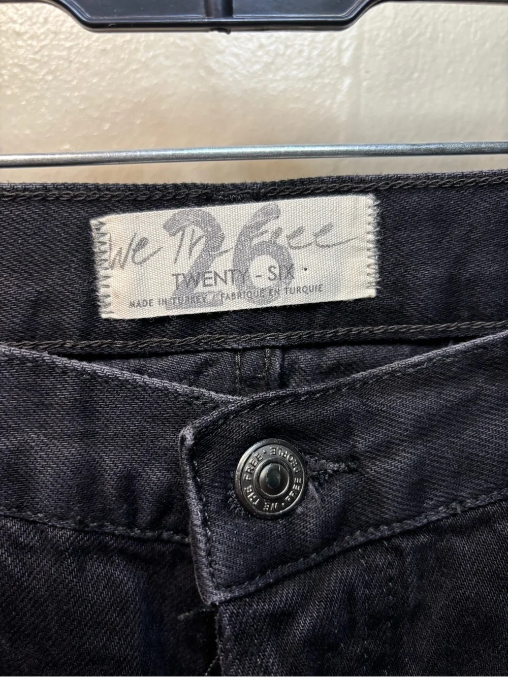 Free People We The Free Maggie Mid-Rise Straight-Leg Distressed Woman’s Jeans